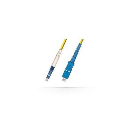 "MicroConnect LCUPC-SCUPC 5m OS2 Fiber Patch Cable - High Performance & Reliability | FIB461005"